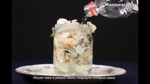Что будет если залить уксус в банку с яичной скорлупой на 24 часа