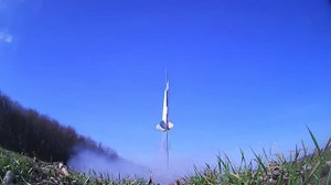 Удачный запуск ракеты