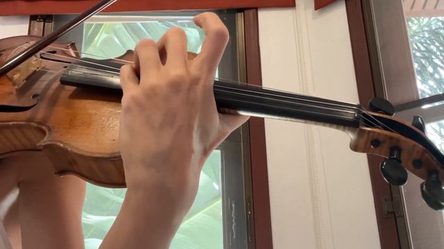 Г.Шрадик, Упражнение для скрипки 18, H.Shradieck Finger exercises 18 смотреть онлайн