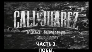 ИГРОФИЛЬМ.Прохождение. Call of Juarez Bound in Blood Часть 3 ➤ ПОБЕГ. БЕЗ КОММЕНТАРИЕВ.