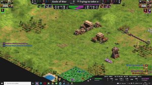 Age of Empires 2 - 2v2 Pangea Tourney Match 5 (Gods of War vs TryingToTakeOverTheWorld, All Rounds)