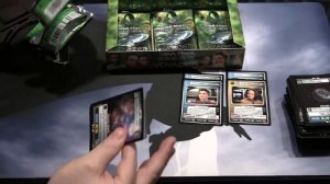 Sealed box opening of Star Trek CCG: Voyager