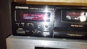 Pioneer CT-S550S.Обзор кассетной деки.
