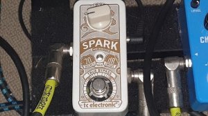 Spark Mini Boost Pedal Demo (Tc Electronic)