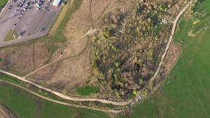 Старый Петергоф с высоты 500 метров