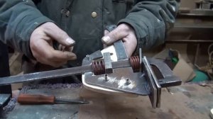 Струбцина быстрозажимная F образная своими руками