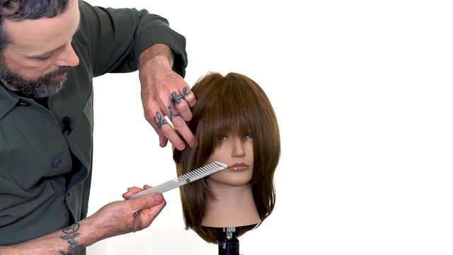 How To Cut Long Curtain Bangs / Curtain Fringe Tutorial смотреть онлайн