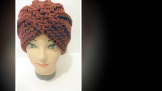 Модели вязания Вязаная шапка-ЧАЛМА «CROCHET»