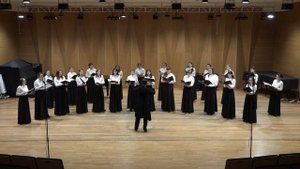 Щедрик, обр. Н.Леонтовича, Женский хор "Академия"