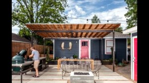 Modern Style Metal Roof Patio