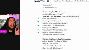 Gotham Awards Winners and The Robert De Niro Controversy