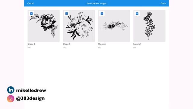 Fashion Design Apps on iPad: Make a Seamless Pattern in Adobe Capture