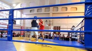 Показательные выступления боксёров в возрастной категории ( за 50 лет )