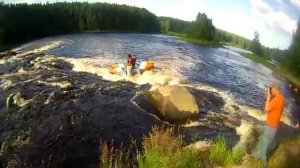 Путешествие на байдарках в Карелии по рекам Сяпся и Шуя