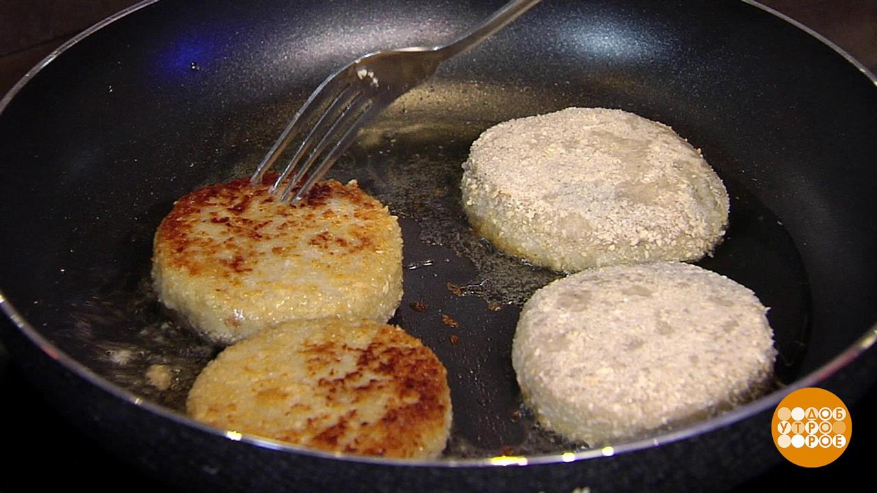 Рыбные котлеты - какие вкуснее? Доброе утро. Фрагмент выпуска от 02.07.2019