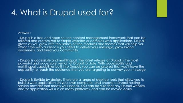 Questions and answers about Drupal #updates of Drupal 10 #Is Drupal a PHP framework?