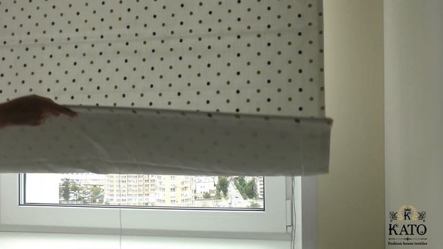 РИМСКАЯ ШТОРА НА ЗАКАЗ ДЛЯ ДЕТСКОЙ КОМНАТЫ ДО ПОДОКОННИКА