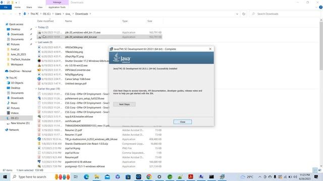 Install Java 20 On Windows