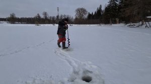 24.12 Рк Фишка Берег, зимняя рыбалка, ловим со льда