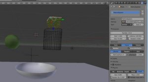№25. Горошек. Частицы в Блендер. Quick Blender. Particles Blender.