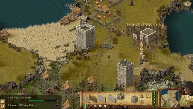 Stronghold Definitive Edition - Escape From Snake Island - Mission 7 Two Hovels and a Bucket of Fis смотреть онлайн