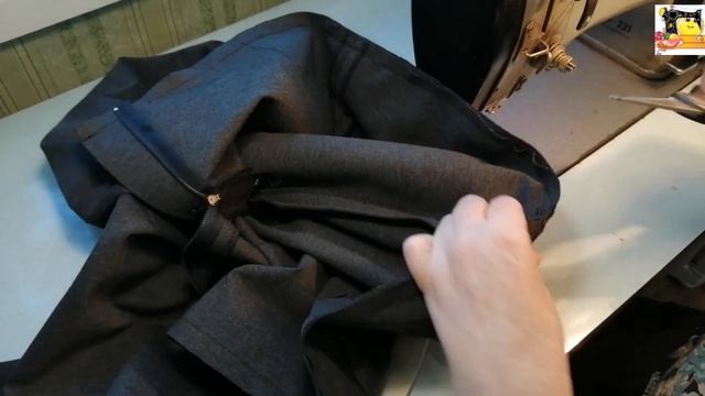 Комбинированный пояс с резинкой. Сам Себе Шью.