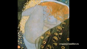 Даная Густав Климт  описание картины