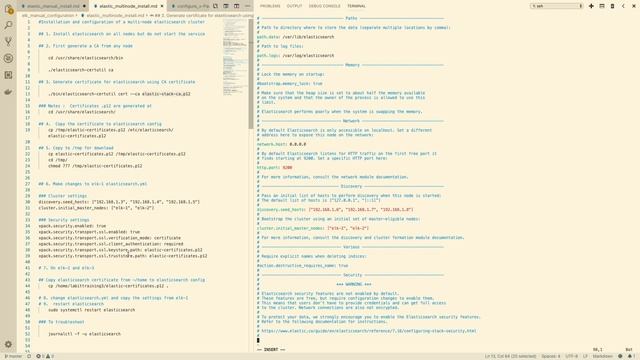 How to deploy a multi-node elastic-search cluster | elasticsearch deep dive | elk stack tutorial