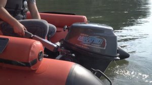 Mikatsu MF9,9FHS-EFI + Stormline Sea King 430. Обзор инжекторного лодочного мотора.