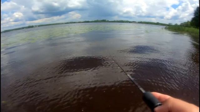 Осиповичское водохранилище. Мармышинг ловля карася при перемене погоды.