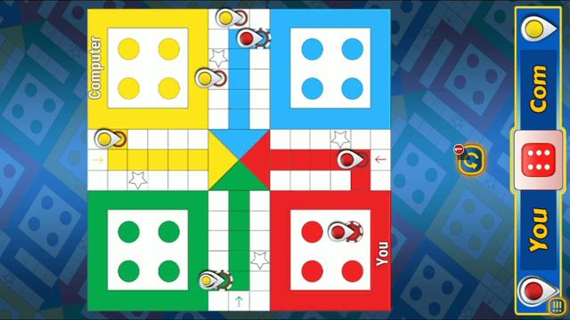 Ludo game in 2 players | Ludo king 2 players | Ludo gameplay
