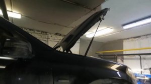 Проверка герметичности выпускного коллектора, дымогенератором, Mercedes-Benz X164 Gl350