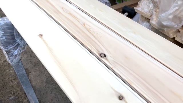 Вагонка штиль 145. Сорт Д. Ангарская сосна! Супер материал! смотреть онлайн