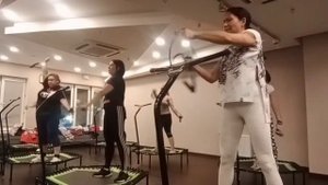 Суставная гимнастика на тренировках по джампингу со Светланой Тятьковой