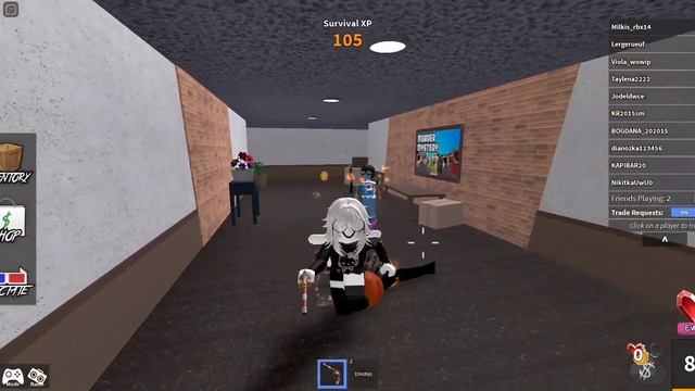 играю в подругой в мм2|roblox|mm2|? смотреть онлайн