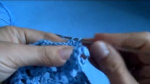 Вязание крючком: бахрома