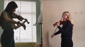 Melodie by Gluck (arr. for Two Violins) - Lockdown Violin Duo Competition