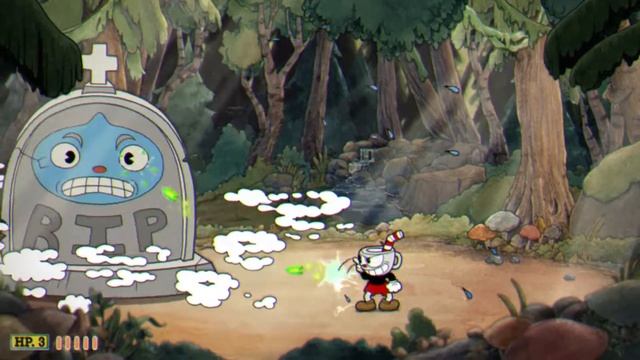 Cuphead - прохождение Гупи Ле Гранде (Goopy Le Grande). Обманщик из озера в Капхэд. смотреть онлайн
