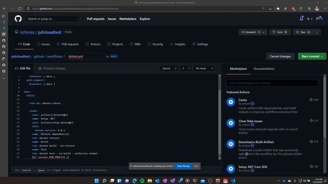GitHub Actions, Codespaces, Co-Pilot смотреть онлайн