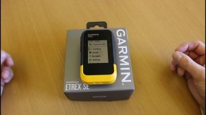 Garmin eTrex SE - unboxing and first impressions