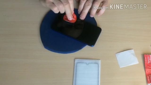 Обзор и наклеивание защитного стекла REDLINE Full Screen (3D) на Xiaomi Redmi Note 7 смотреть онлайн