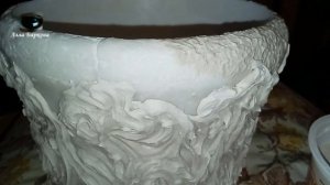 DIY ДЕКОР ЦВЕТОЧНОГО ГОРШКА. Цветочный горшок своими руками.