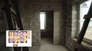 Обзор дома s-80 кв.м. 2 этажа в коттеджном поселке Грибы