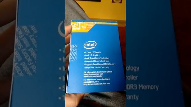 Intel Pentium processor G3258 LGA1150