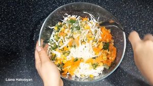 Салат с капустой и кукурузой | Быстрый и полезный салат