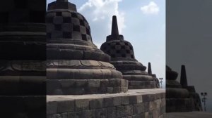 Borobudur temple - the largest Buddhist temple in Asia