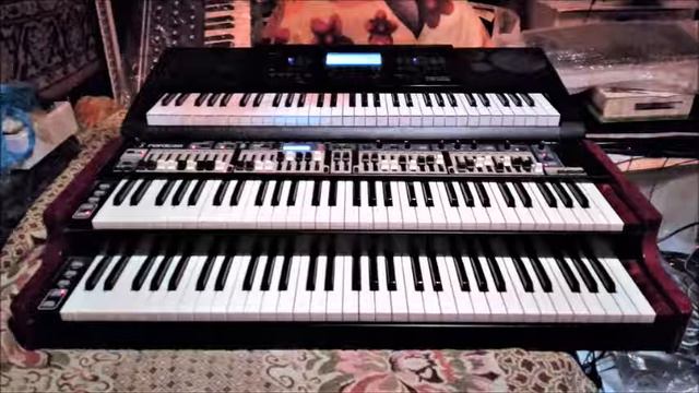Nord C2D and Casio CTK 7200 Organ Solo 1079 2 смотреть онлайн
