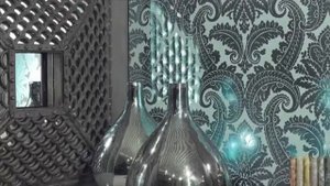 Обои металлизированные