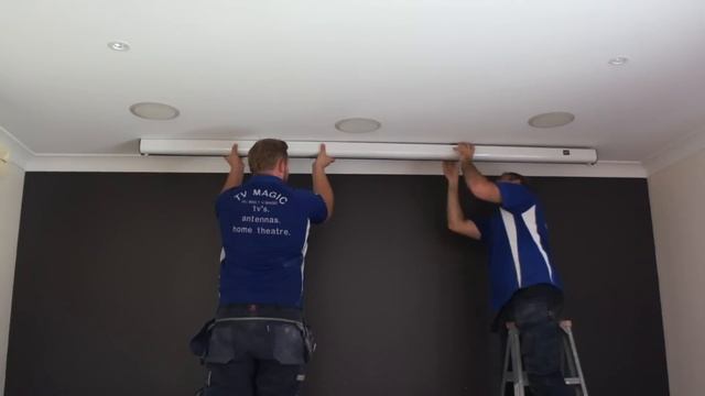 The easiest projector screen to install смотреть онлайн