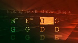 Country Pop, backing track for Guitar,  E minor, 165bpm. Play along, improvise, enjoy!